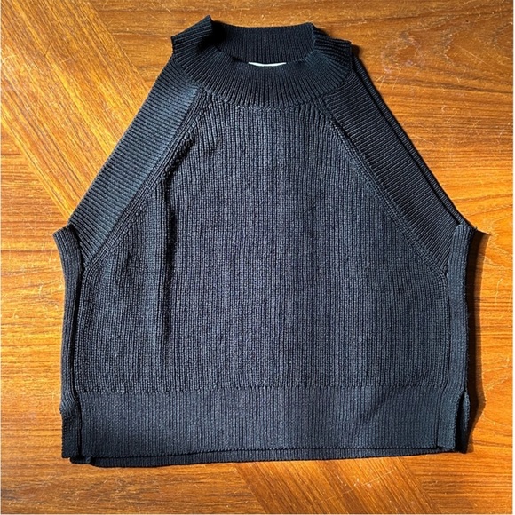 WILFRED Crevier Knit Ribbed Halter Top - Picture 5 of 9